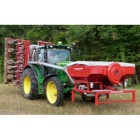 DOUBLE TRÉMIE SEMOIR SUR RELEVAGE AVANT