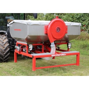 DOUBLE TRÉMIE SEMOIR SUR RELEVAGE AVANT