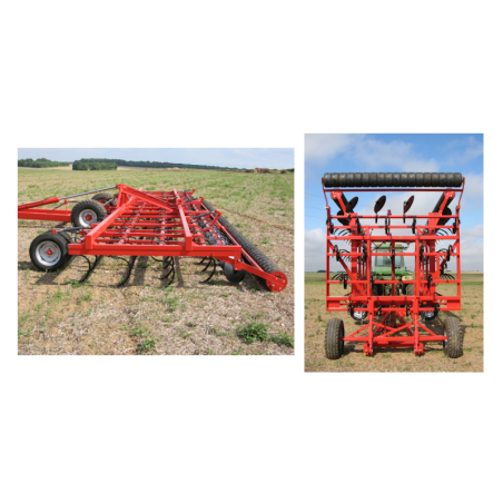 DÉCHAUMEUR SCALPEUR AGRIFLEX GRANDE LARGEUR